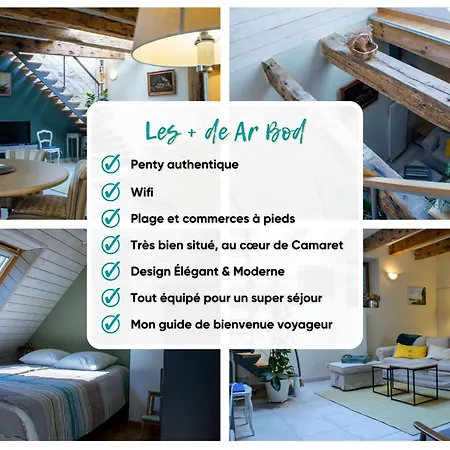 Ar Bod - A Pieds - Wifi Hébergement de vacances *